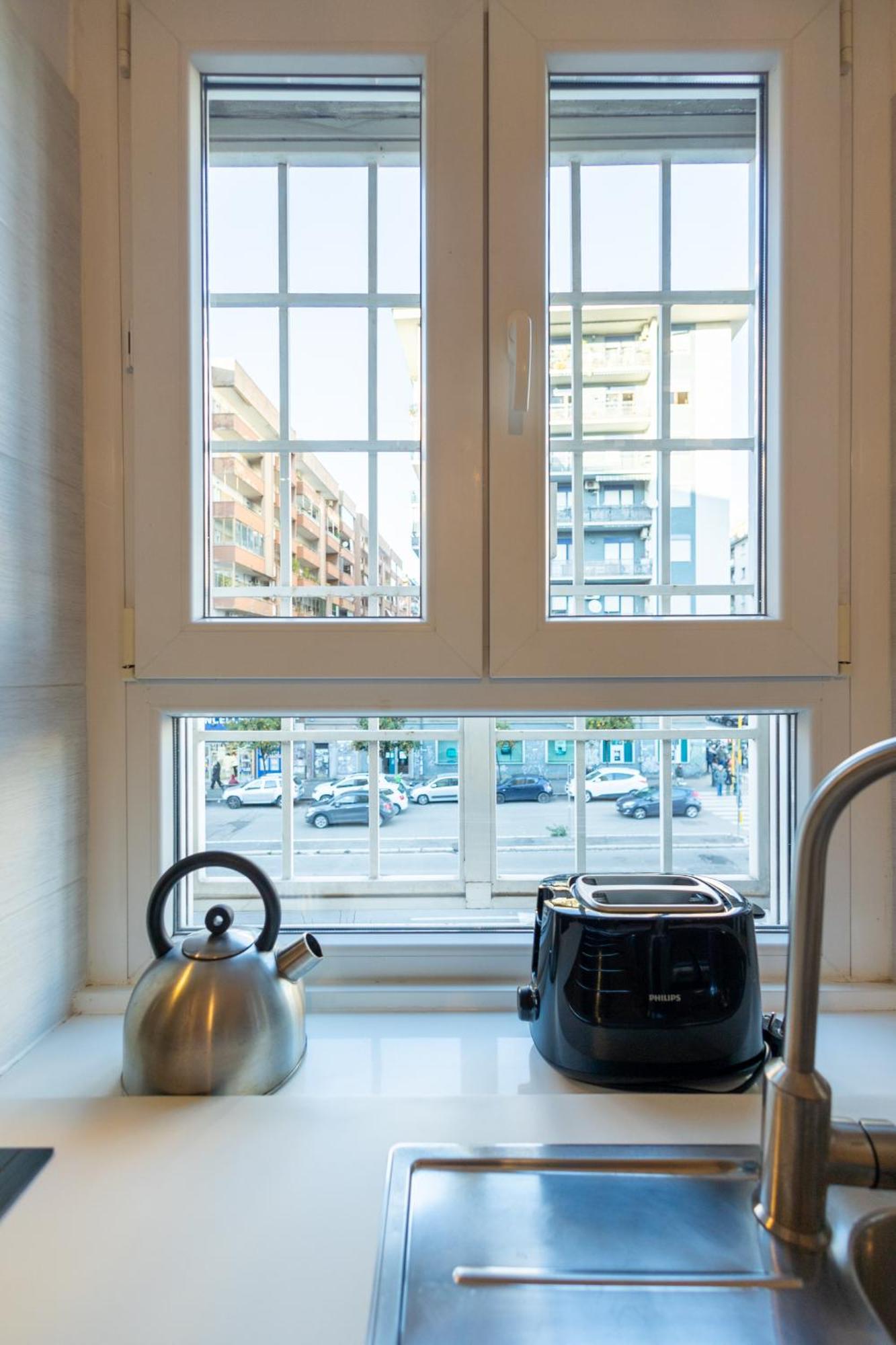 Ottoboni Apartment, 4 Persone, Balcone, Wi-Fi, Stazione Tiburtina Rome Luaran gambar